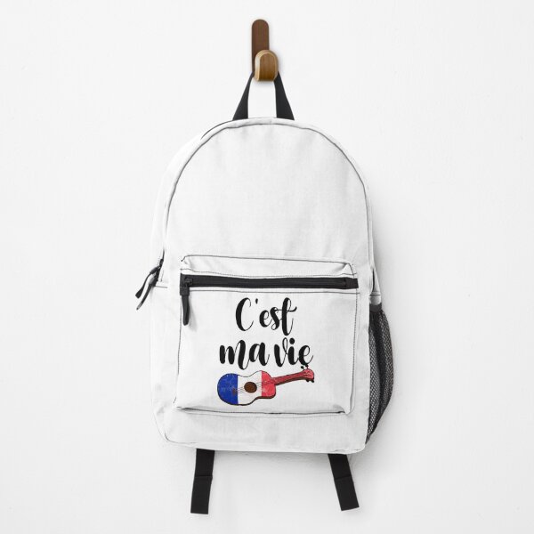 Item preview, C'est ma vie, Ukulele with the French flag designed and sold by DeliriousSteve.