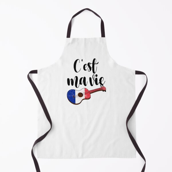 Item preview, C'est ma vie, Ukulele with the French flag designed and sold by DeliriousSteve.