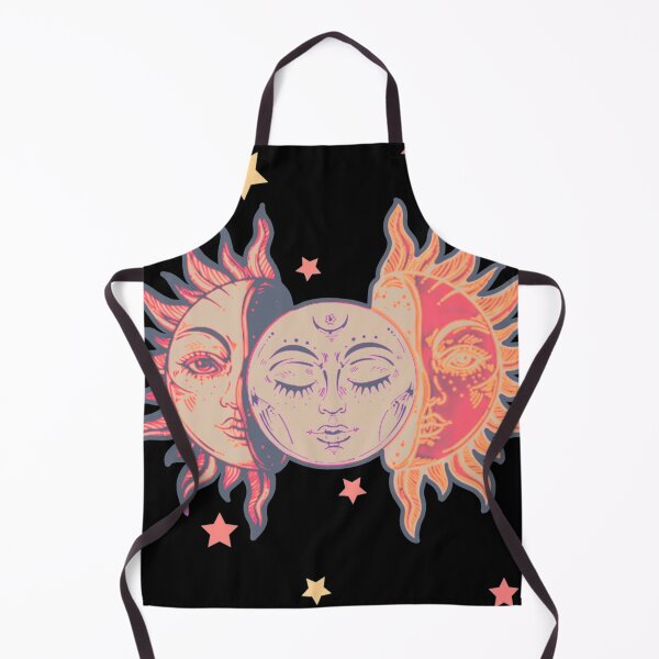 Item preview, Star child of the moon and sun (black bg, matte 1 version) designed and sold by VantaTheArtist.