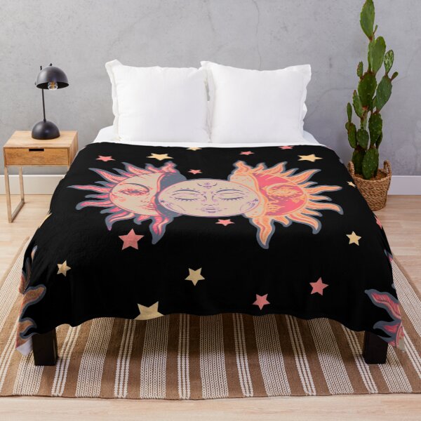 Item preview, Star child of the moon and sun (black bg, matte 1 version) designed and sold by VantaTheArtist.