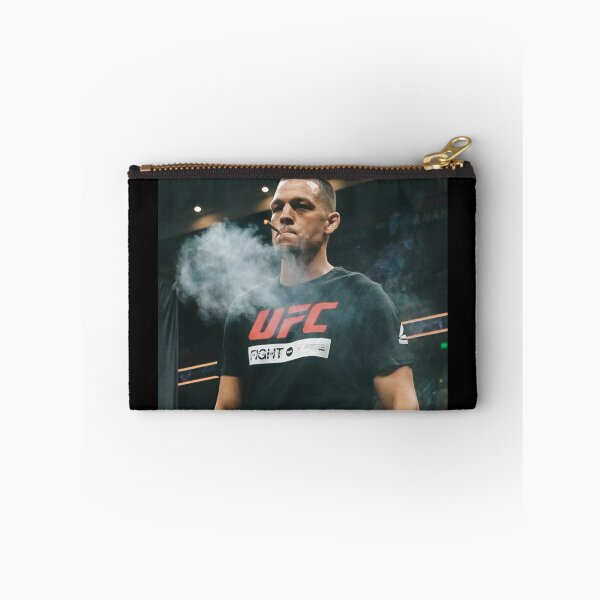Item preview, Nate Diaz blazing at open UFC workout designed and sold by PlanetMMA.