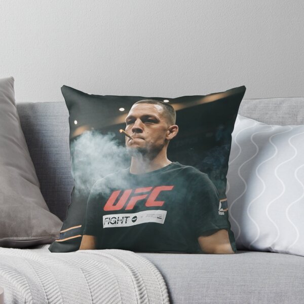 Item preview, Nate Diaz blazing at open UFC workout designed and sold by PlanetMMA.