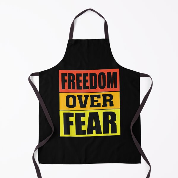 Item preview, Womens Men Freedom Over Fear  designed and sold by AlvaShop.