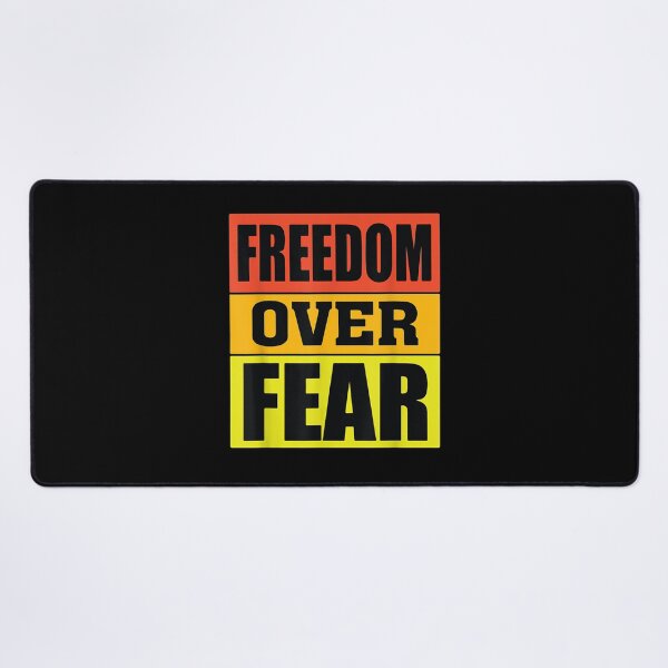 Item preview, Womens Men Freedom Over Fear  designed and sold by AlvaShop.