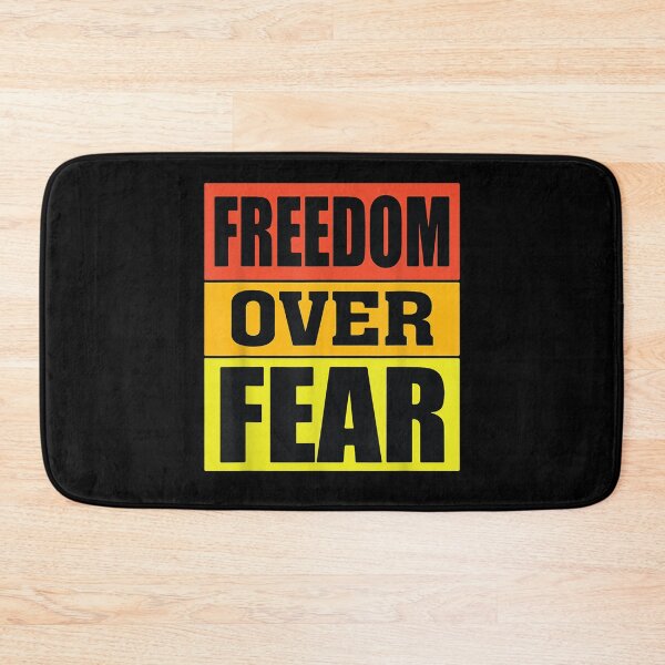 Item preview, Womens Men Freedom Over Fear  designed and sold by AlvaShop.