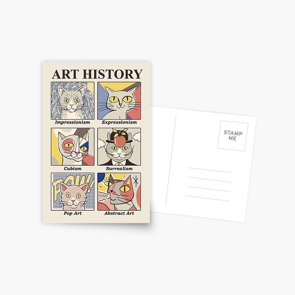 Art History Postcard