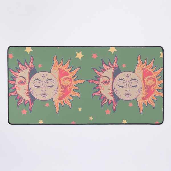 Item preview, Star child of the moon and sun (matte greyish green bg, matte 1 version) designed and sold by VantaTheArtist.