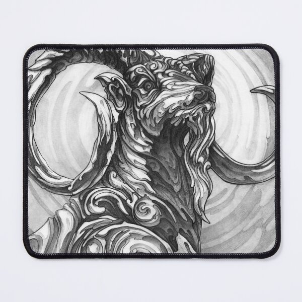 Item preview, Capricorn - Zodiac Astrology Sign drawing designed and sold by DamjanGj.