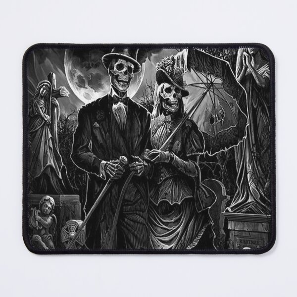 Item preview, Casal Caveiras designed and sold by RecantoMacumba.