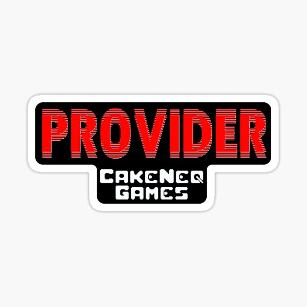 PROVIDER Sticker