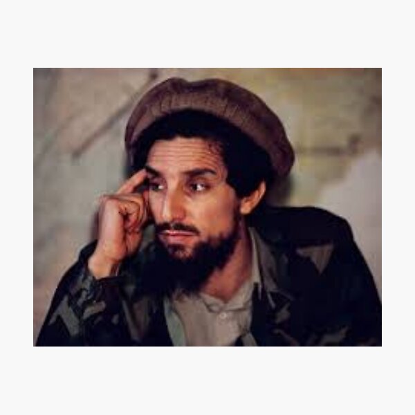 Item preview, Pondering Ahmad Shah Massoud designed and sold by IdreesOmari.