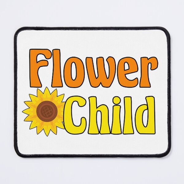 Item preview, Flower Child Cute 70s Hippie designed and sold by Epic Love Designs.
