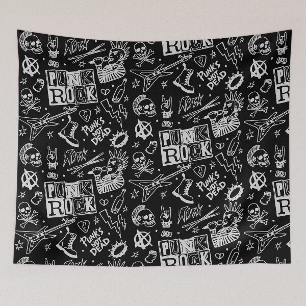 Item preview, Punk Rock pattern designed and sold by SkyAfterDusk.