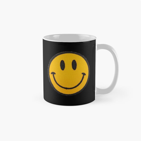 Item preview, Smiley Happy Patch | Happy Face | Black | designed and sold by HappyFaceCo.