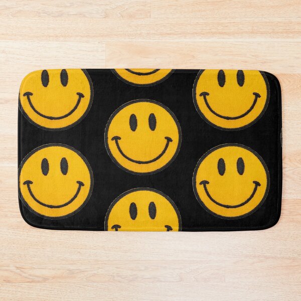 Item preview, Smiley Happy Patch | Happy Face | Black | designed and sold by HappyFaceCo.