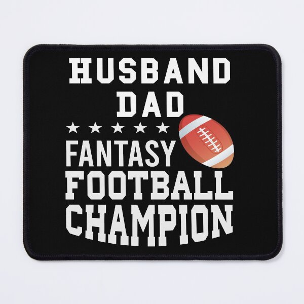 Item preview, Husband Dad Fantasy Football Champion Fun Football Design designed and sold by Craftynistia.