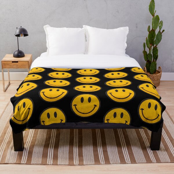 Item preview, Smiley Happy Patch | Happy Face | Black | designed and sold by HappyFaceCo.