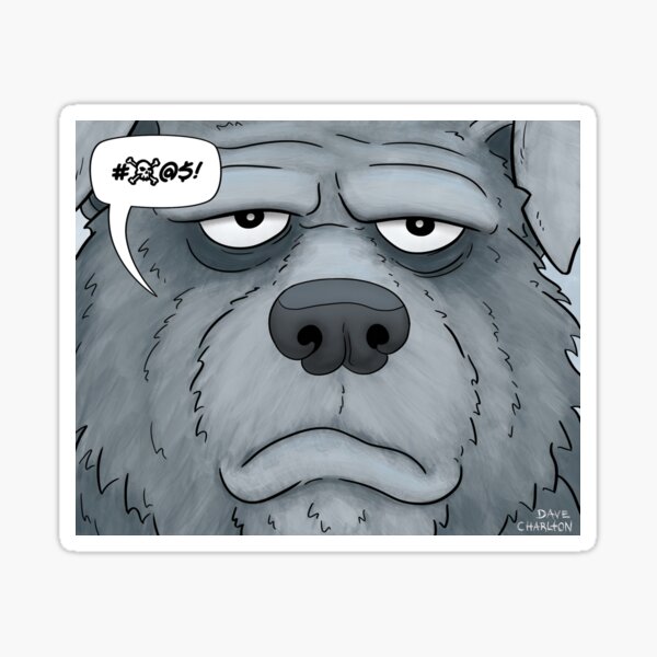 Swearwolf Sticker