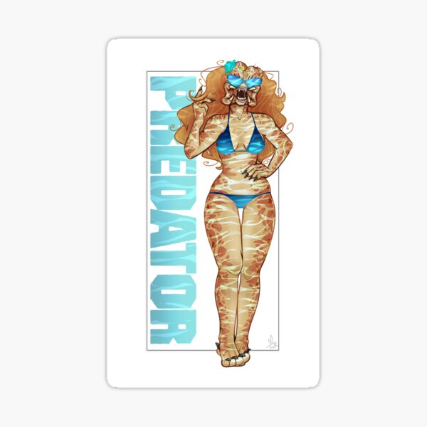 Pretty Predator Sticker