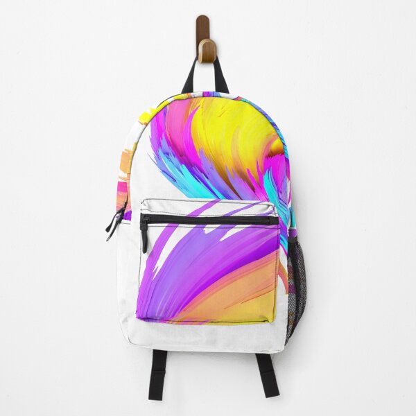 Item preview, Multicolored abstract twisted brush stroke. Bright curl, artistic spiral. designed and sold by tatkhagata.