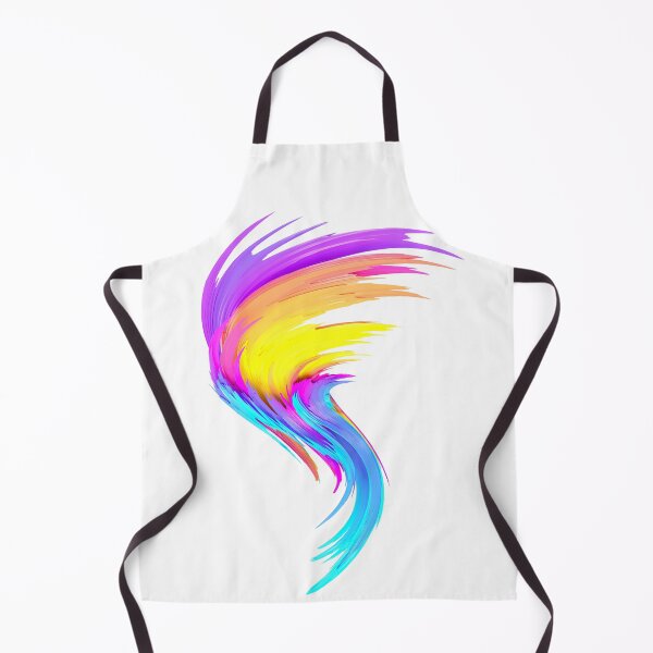 Item preview, Multicolored abstract twisted brush stroke. Bright curl, artistic spiral. designed and sold by tatkhagata.