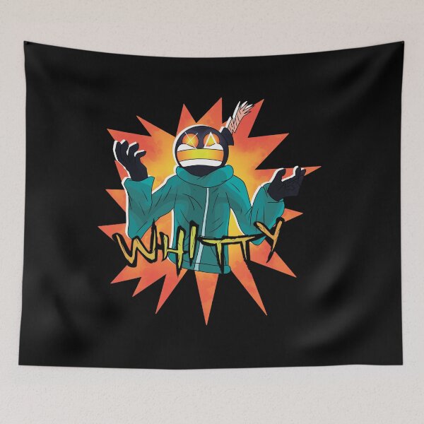Item preview, fnf whitty ballistic graffiti  designed and sold by Ruvolchik.