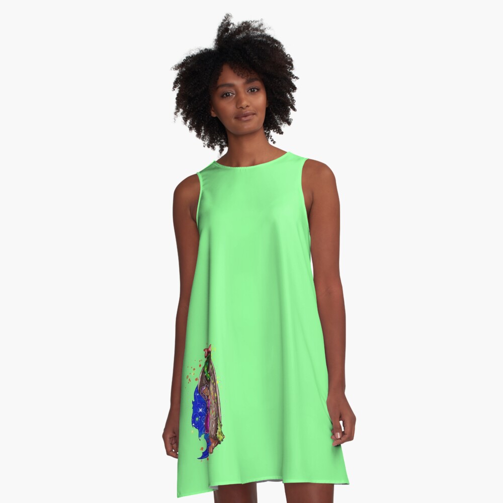 Item preview, A-Line Dress designed and sold by TeelieTurner.