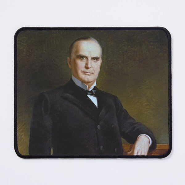 Item preview, William McKinley Painting - By August Benziger designed and sold by warishellstore.