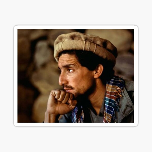 Vista previa del artículo con la obra «Vista lateral de Ahmad Shah Massoud», diseñado y vendido por IdreesOmari.