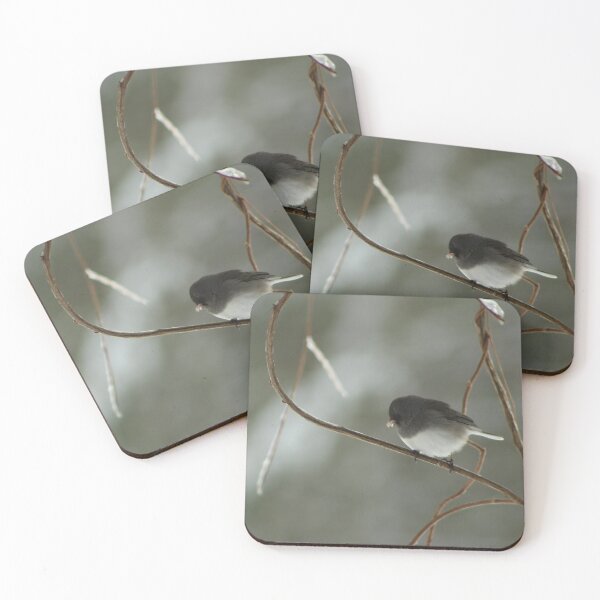 Item preview, Beautiful Junco on Branch designed and sold by Hazel Hall.