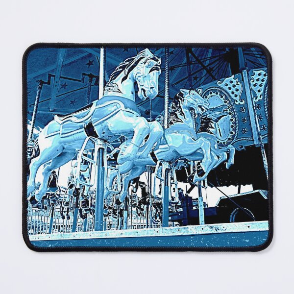Item preview, Midnight Carousel Horses designed and sold by Jean Gregory Evans.