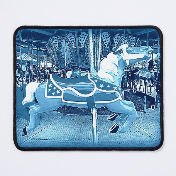 Item preview, Flying Horsey Of The Moonlight Carousel  designed and sold by Jean Gregory Evans.