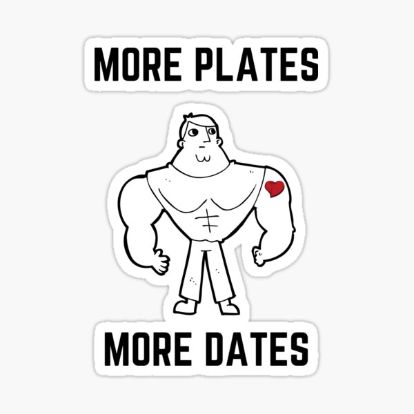&ldquo;Derek More Plates More Dates&rdquo; Sticker for Sale by H-son | Redbubble