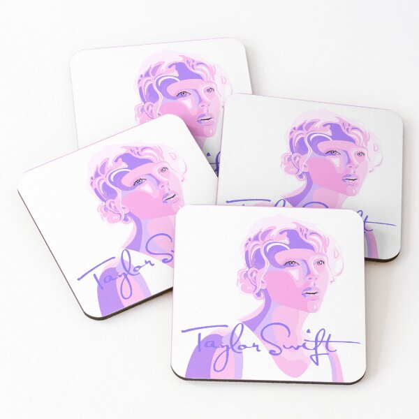 Aperçu de l'œuvre Taylor Swift Album 1 Pastel avec Signature (blanc bkgd) créée et vendue par MptR.