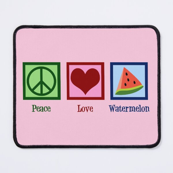 Item preview, Peace Love Watermelon designed and sold by Epic Love Designs.