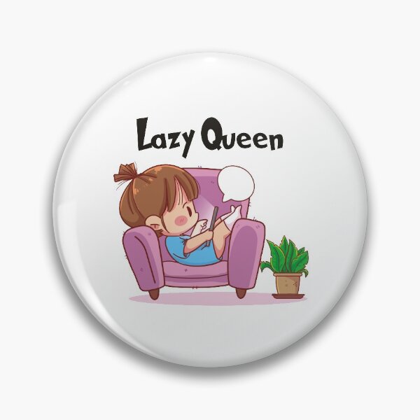 Item preview, Lazy Queen Cute Sleepy designed and sold by RahilMansuri.