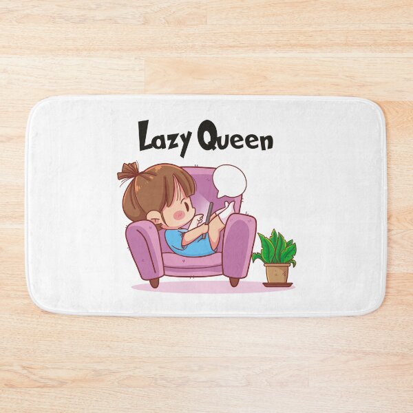 Item preview, Lazy Queen Cute Sleepy designed and sold by RahilMansuri.