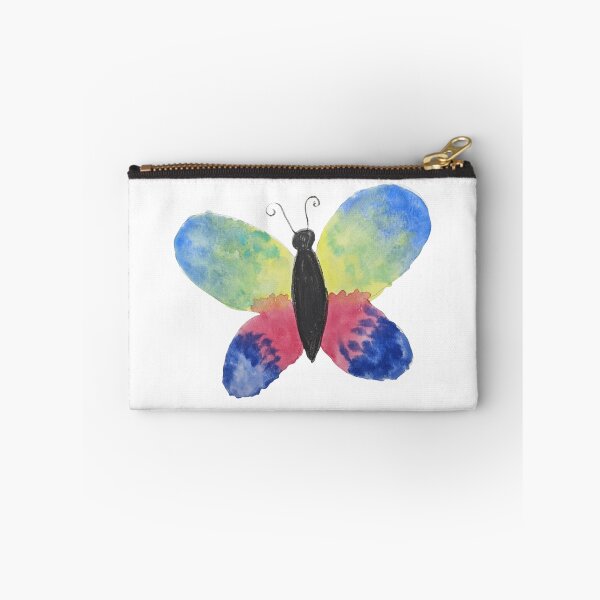 Item preview, Watercolor Paint Butterfly Blue Yellow Red designed and sold by ARCDesigns100.