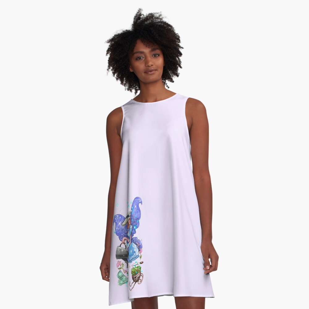 Item preview, A-Line Dress designed and sold by TeelieTurner.