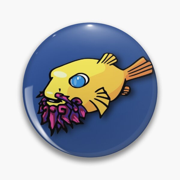 Item preview, CORAL BEARD PUFFER FISH designed and sold by SweetPeasBoatTs.