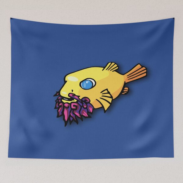 Item preview, CORAL BEARD PUFFER FISH designed and sold by SweetPeasBoatTs.