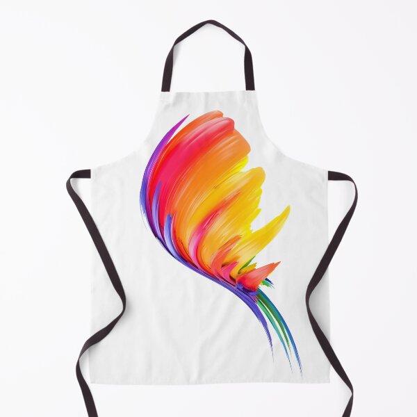 Item preview, Multicolored abstract twisted brush stroke. Bright curl, artistic spiral. designed and sold by tatkhagata.