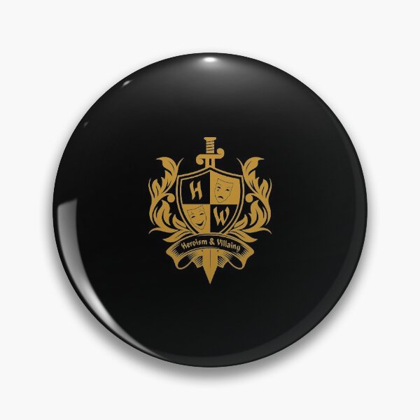 Item preview, School For Heroism And Villainy Crest designed and sold by ubacheri48.