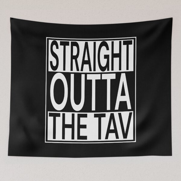 Item preview, Straight Outta The Tav Linwood designed and sold by Braw-Merch.