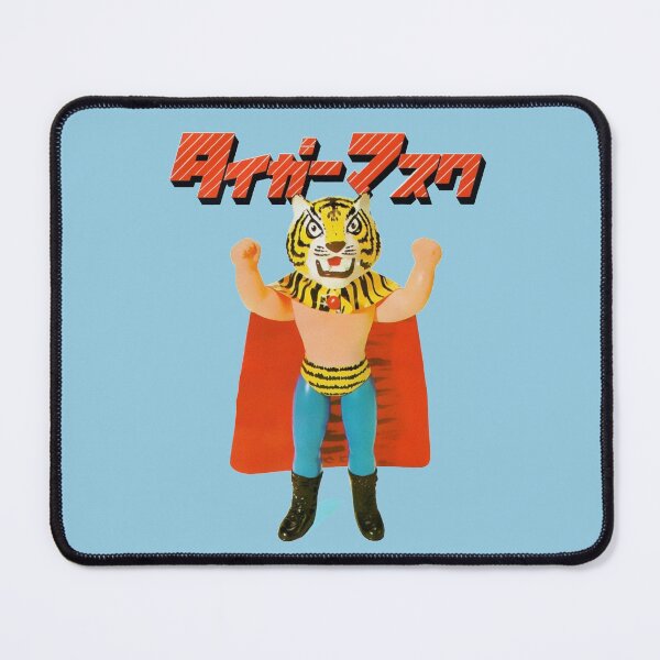 Item preview, Tiger Luchador Retro Japanese Toy designed and sold by LeeLuckyLee.