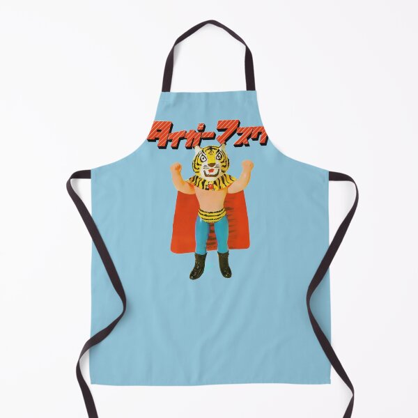 Item preview, Tiger Luchador Retro Japanese Toy designed and sold by LeeLuckyLee.