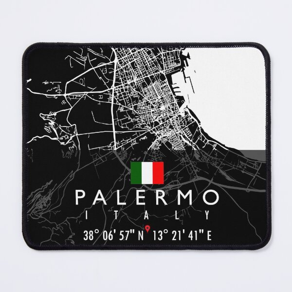Item preview, PALERMO MAP ITALY designed and sold by hatimelhag.