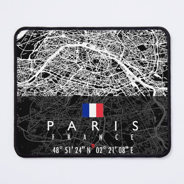 Item preview, PARIS MAP FRANCE designed and sold by hatimelhag.