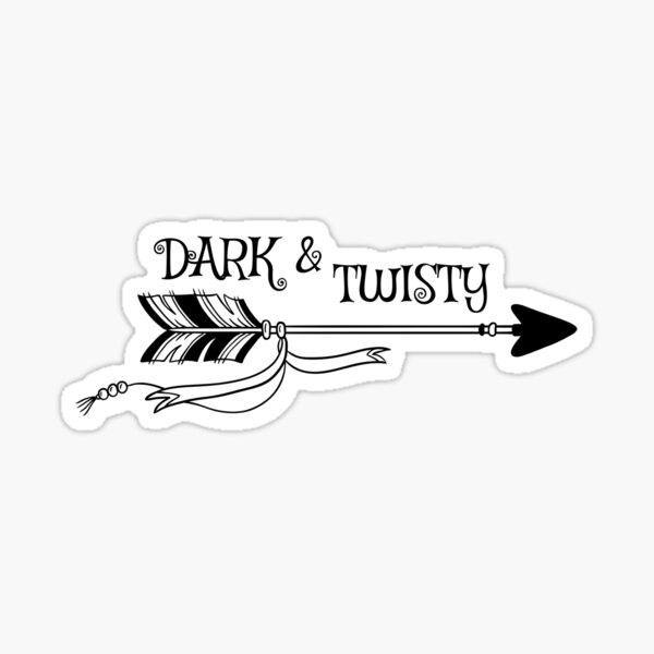 dark-and-twisty-sticker-for-sale-by-sanartstudio-redbubble