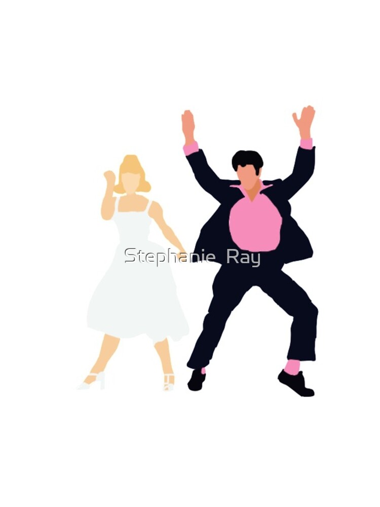 Imagen 4 de 4, Funda de iPhone con la obra Grease inspiró a Danny y Sandy School Dance, diseñada y vendida por tifstef18.